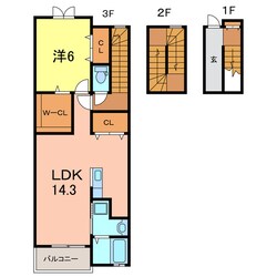 サンエミーの物件間取画像